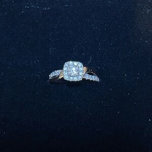 Diamond & Gold Wedding Ring